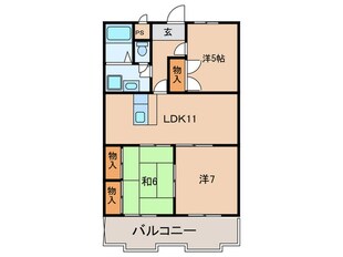 FrescaKAMIOの物件間取画像